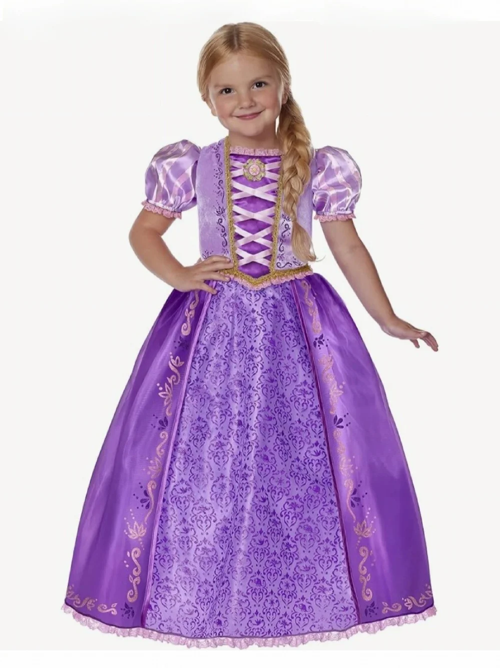 Disney Princess Tangled Rapunzel Halloween Costume Dress Size 2T